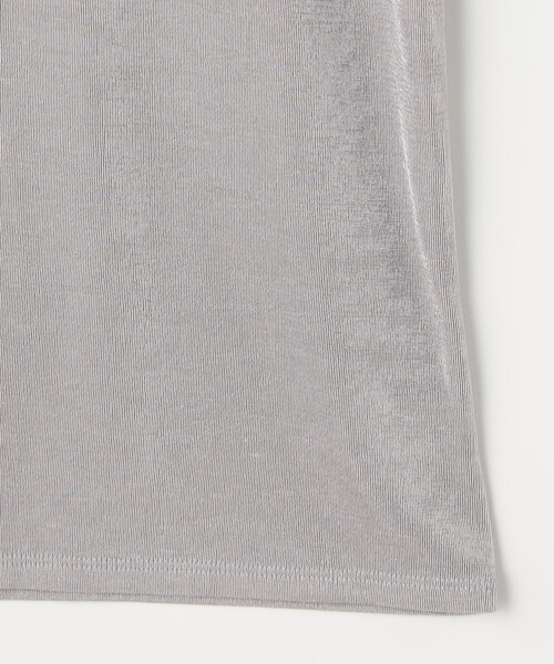 COMME CA ISM(コムサイズム)の「ポリエステルシャーリング 2WAYクルーネックカットソー(Tシャツ/カットソー・レディース・ブラック/グレー/アイボリー・L/M)」の15枚目の写真