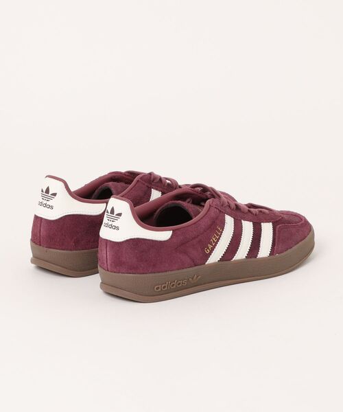 adidas（アディダス）の「adidas | GAZELLE INDOOR（スニーカー・レディース・ワイン・24/23.5/24.5/23）」の2枚目の写真