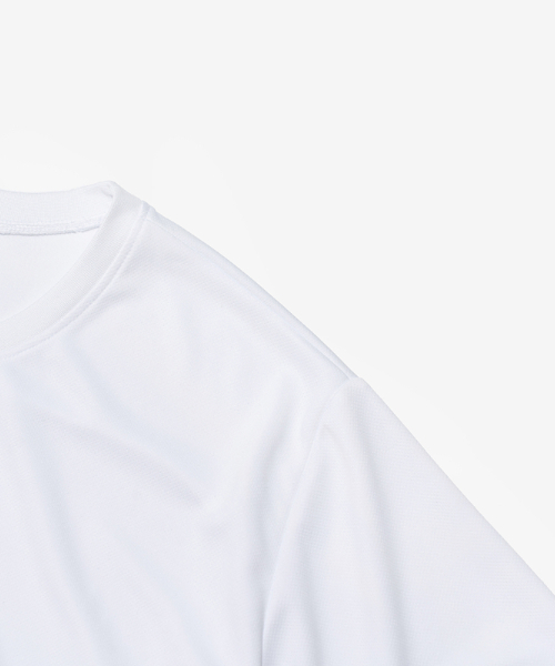 NINETYMINUTES（ナインティーミニッツ）の「[AIR STREAM] エアフィット ライト 半袖Tシャツ (ホワイト)（Tシャツ/カットソー・メンズ・その他・MEDIUM/LARGE/X-LARGE/XX-LARGE/XXX-LARGE）」の3枚目の写真