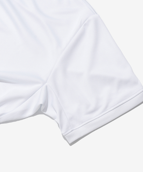 NINETYMINUTES（ナインティーミニッツ）の「[AIR STREAM] エアフィット ライト 半袖Tシャツ (ホワイト)（Tシャツ/カットソー・メンズ・その他・MEDIUM/LARGE/X-LARGE/XX-LARGE/XXX-LARGE）」の4枚目の写真
