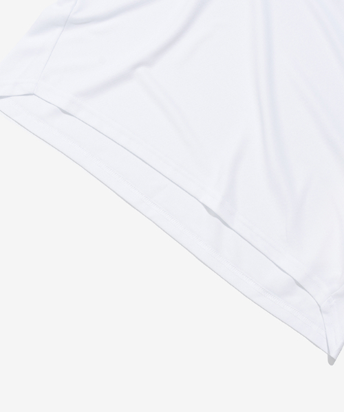 NINETYMINUTES（ナインティーミニッツ）の「[AIR STREAM] エアフィット ライト 半袖Tシャツ (ホワイト)（Tシャツ/カットソー・メンズ・その他・MEDIUM/LARGE/X-LARGE/XX-LARGE/XXX-LARGE）」の6枚目の写真