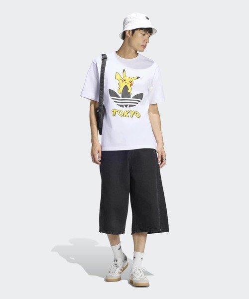 adidas(アディダス)の「ポケモン Tシャツ トーキョー3 / アディダスオリジナルス adidas Originals(Tシャツ/カットソー・メンズ・ホワイト・MEDIUM/LARGE/3XL/XX-LARGE/X-SMALL/X-LARGE/SMALL)」の7枚目の写真