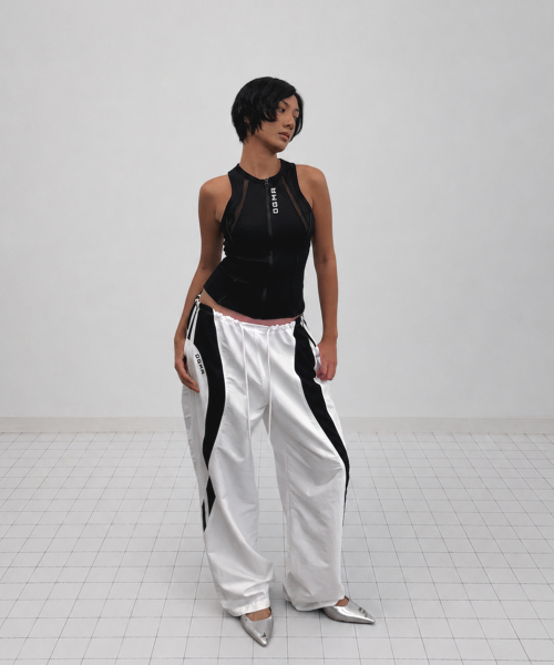 DOGMA EHKS(ドグマ エックス)の「ORCA TRACK PANTS WHITE(スウェットパンツ・レディース・その他・SMALL/MEDIUM)」の4枚目の写真