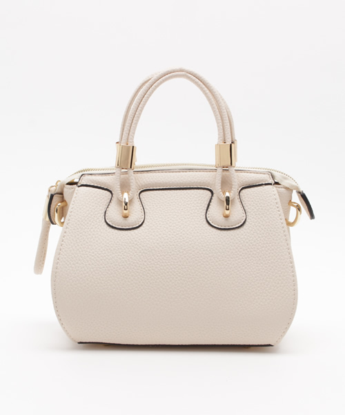 PLAIN CLOTHING（プレーンクロージング）の「ゴールドパーツ ミニハンドバッグ/ショルダーバッグ【PLAIN CLOTHING】（ハンドバッグ・レディース・グレー/ベージュ/レッド/ブラウン/ダークブラウン/ブラック・FREE）」の20枚目の写真