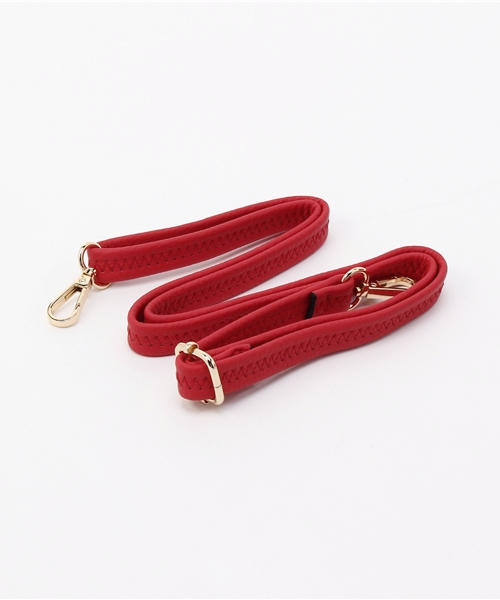 PLAIN CLOTHING（プレーンクロージング）の「ゴールドパーツ ミニハンドバッグ/ショルダーバッグ【PLAIN CLOTHING】（ハンドバッグ・レディース・グレー/ベージュ/レッド/ブラウン/ダークブラウン/ブラック・FREE）」の16枚目の写真