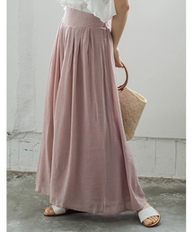 Re:EDIT | リラックスマキシスカート風楊柳ロングパンツ(その他パンツ)