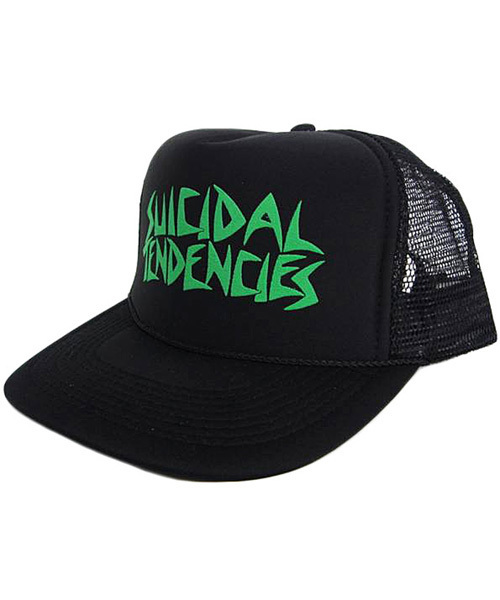 ８(eight)（エイト）の「スーサイダルテンデンシーズ メッシュキャップ（キャップ・メンズ・ネイビー/エンジ/パープル/ブラック×ブラック/ブラック×パープル/オリーブ/ブラック×ホワイト/ブラック×イエロー/ブラック×ゴールド/グリーン/ライトグレー/レッド/ブラウン/ブラック×グリーン/ブラック×レッド/ブラック×ピンク/ブラック×シルバー/ブラック×ブルー/ブルー/チャコールグレー・FREE）」の6枚目の写真