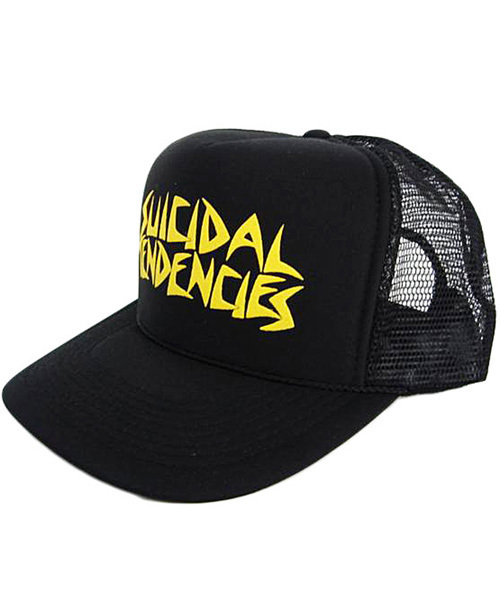 ８(eight)（エイト）の「スーサイダルテンデンシーズ メッシュキャップ（キャップ・メンズ・ネイビー/エンジ/パープル/ブラック×ブラック/ブラック×パープル/オリーブ/ブラック×ホワイト/ブラック×イエロー/ブラック×ゴールド/グリーン/ライトグレー/レッド/ブラウン/ブラック×グリーン/ブラック×レッド/ブラック×ピンク/ブラック×シルバー/ブラック×ブルー/ブルー/チャコールグレー・FREE）」の9枚目の写真