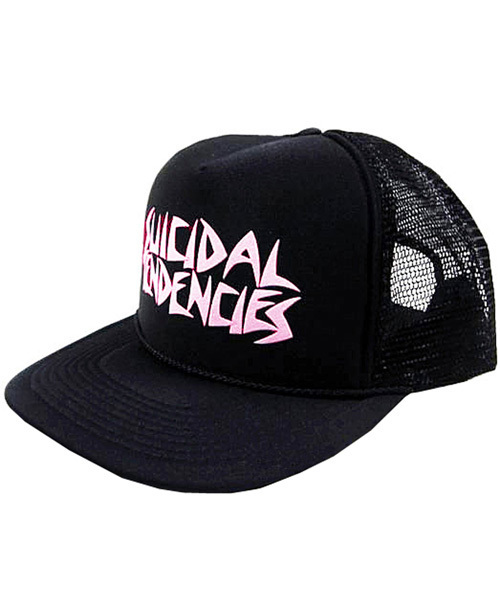 ８(eight)（エイト）の「スーサイダルテンデンシーズ メッシュキャップ（キャップ・メンズ・ネイビー/エンジ/パープル/ブラック×ブラック/ブラック×パープル/オリーブ/ブラック×ホワイト/ブラック×イエロー/ブラック×ゴールド/グリーン/ライトグレー/レッド/ブラウン/ブラック×グリーン/ブラック×レッド/ブラック×ピンク/ブラック×シルバー/ブラック×ブルー/ブルー/チャコールグレー・FREE）」の10枚目の写真