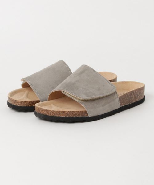 Sonia C（ソニアシー）の「甲深フットベッドサンダル（サンダル・レディース・トップグレー/シルバー/ブラック/キャメル/ホワイト/ブラック系その他/オレンジ/グレー系その他/ゴールド/ラベンダー・36/38/39/37/35）」の6枚目の写真