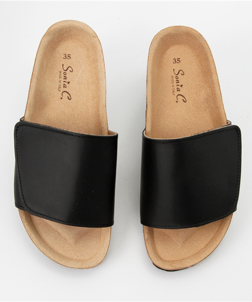 Sonia C（ソニアシー）の「甲深フットベッドサンダル（サンダル・レディース・トップグレー/シルバー/ブラック/キャメル/ホワイト/ブラック系その他/オレンジ/グレー系その他/ゴールド/ラベンダー・36/38/39/37/35）」の21枚目の写真