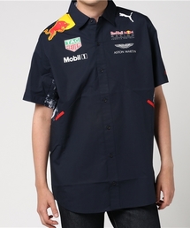 Red Bull RACING プーマ コラボピットシャツ レットブル F1 新品未開封 PUMA（プーマ）の「RED BULL RACING チームシャツ（シャツ⁄ブラウス
