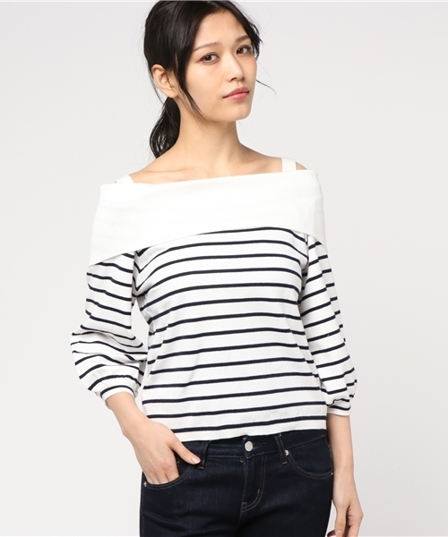 laboratory work（ラボラトリーワーク）の「袖ボリュームプルオーバー（ニット/セーター・レディース・オフホワイト/ダークオレンジ/その他12・MEDIUM）」の20枚目の写真