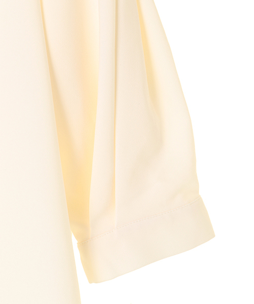 earth music&ecology（アースミュージックアンドエコロジー）の「【3点SET】ボリューム袖ブラウス＋インナー＋スカートセット（ワンピース・レディース・アイボリー/ピンク/ネイビー・FREE）」の6枚目の写真