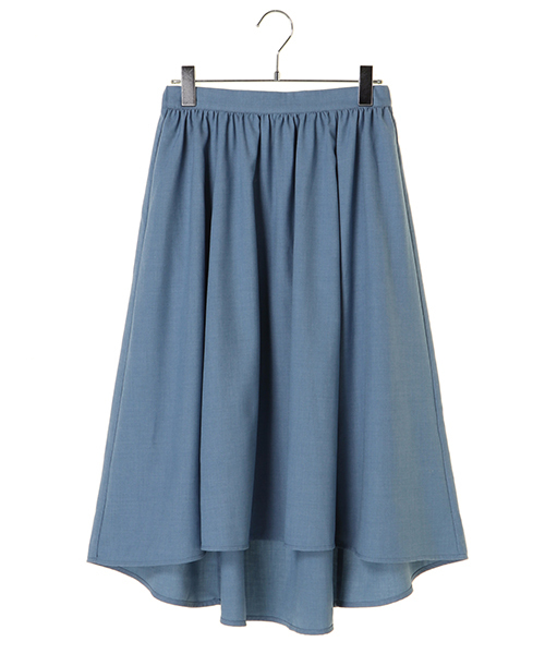 earth music&ecology（アースミュージックアンドエコロジー）の「【3点SET】ボリューム袖ブラウス＋インナー＋スカートセット（ワンピース・レディース・アイボリー/ピンク/ネイビー・FREE）」の18枚目の写真