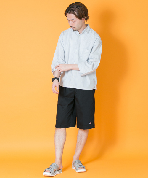 URBAN RESEARCH(アーバンリサーチ)の「Dickies×URBAN RESEARCH iD 別注1TUCK SHORTS(その他パンツ・メンズ・ブラック/グレー/ベージュ・29/31/33)」の20枚目の写真