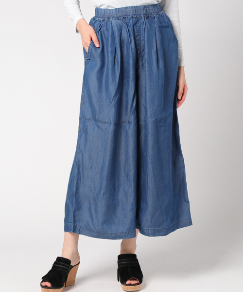 LBC(エルビーシー)の「【SPECIAL PRICE】テンセルデニムイージーパンツ (デニムパンツ・レディース・ブルー/ネイビー・MEDIUM/LARGE)」の2枚目の写真