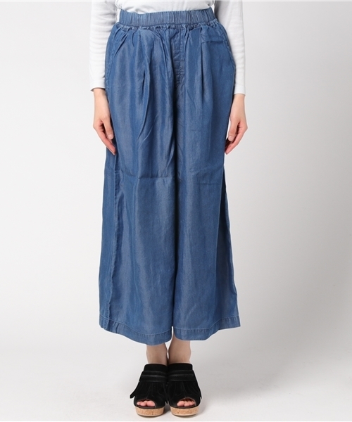 LBC(エルビーシー)の「【SPECIAL PRICE】テンセルデニムイージーパンツ (デニムパンツ・レディース・ブルー/ネイビー・MEDIUM/LARGE)」の3枚目の写真