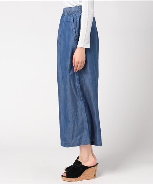 LBC(エルビーシー)の「【SPECIAL PRICE】テンセルデニムイージーパンツ (デニムパンツ・レディース・ブルー/ネイビー・MEDIUM/LARGE)」の4枚目の写真