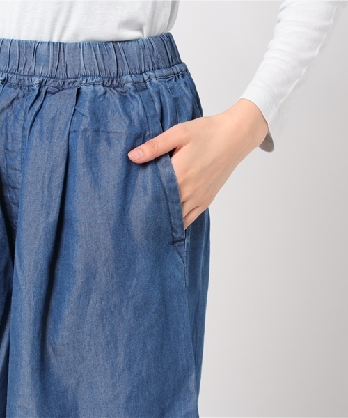 LBC(エルビーシー)の「【SPECIAL PRICE】テンセルデニムイージーパンツ (デニムパンツ・レディース・ブルー/ネイビー・MEDIUM/LARGE)」の8枚目の写真