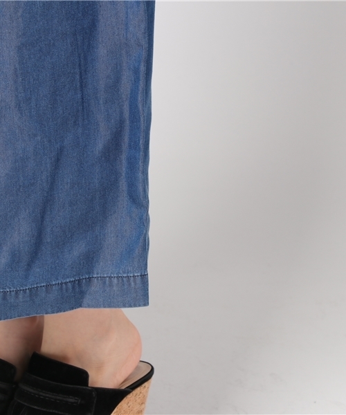 LBC(エルビーシー)の「【SPECIAL PRICE】テンセルデニムイージーパンツ (デニムパンツ・レディース・ブルー/ネイビー・MEDIUM/LARGE)」の9枚目の写真