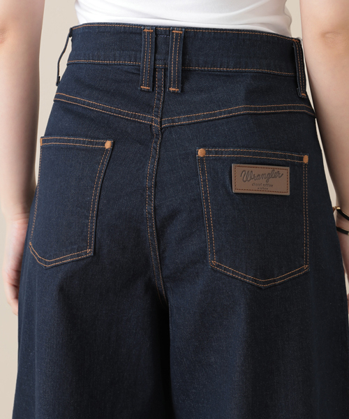 Green　Parks（グリーンパークス）の「WR ワイドデニムパンツ（デニムパンツ・レディース・インディゴブルー/その他5・MEDIUM/LARGE）」の5枚目の写真