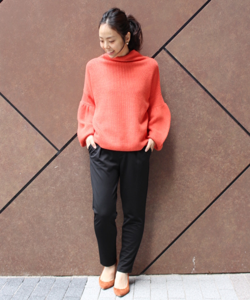 Simplicite(サンプリシテ)の「 【SIMPLICITE】ジャージークロップドパンツ◆(その他パンツ・レディース・ネイビー/ブラック・MEDIUM/SMALL)」の12枚目の写真