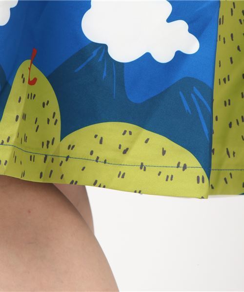 MERLOT（メルロー）の「ようなしマウンテン柄ワンピース7222（ワンピース・レディース・ブルー/チェリーピンク・FREE）」の12枚目の写真