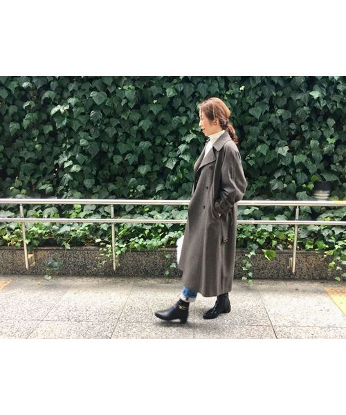 RIVE DROITE（リヴドロワ）の「ベルト付ショートブーツ（ブーティ・レディース・ブラック/ブラウン・LARGE/MEDIUM/SMALL）」の9枚目の写真