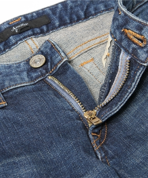 Another Edition（アナザーエディション）の「■AE STRC DNM 5POC ◆（デニムパンツ・レディース・グレー/コバルトブルー/ネイビー/ライトブルー・25/26/27/28）」の11枚目の写真