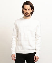 ARMANI EXCHANGE | 【AXアルマーニ エクスチェンジ】ビックチェック柄ニット(ニット/セーター)