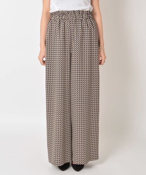 Prefer SHIPS（プリファーシップス）の「Prefer SHIPS:幾何学柄ウエストゴムパンツ◇（その他パンツ・レディース・ブラウン・ONE SIZE）」の13枚目の写真