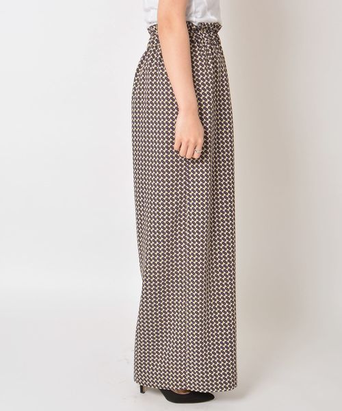 Prefer SHIPS（プリファーシップス）の「Prefer SHIPS:幾何学柄ウエストゴムパンツ◇（その他パンツ・レディース・ブラウン・ONE SIZE）」の12枚目の写真