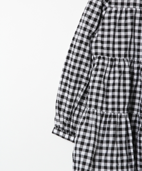 GLOBAL WORK（グローバルワーク）の「【キッズ】ティアードブラウス長袖/778833（シャツ/ブラウス・キッズ・ホワイト/ブラック・LARGE/MEDIUM/SMALL/X-LARGE/XX-LARGE）」の7枚目の写真