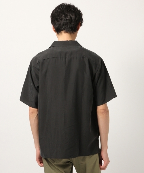 GLOBAL WORK（グローバルワーク）の「レーヨンオープンカラーシャツ半袖/788445（シャツ/ブラウス・メンズ・スカイブルー/ブラック/ダークブラウン/グリーン/イエロー・SMALL/MEDIUM/LARGE/X-LARGE）」の18枚目の写真