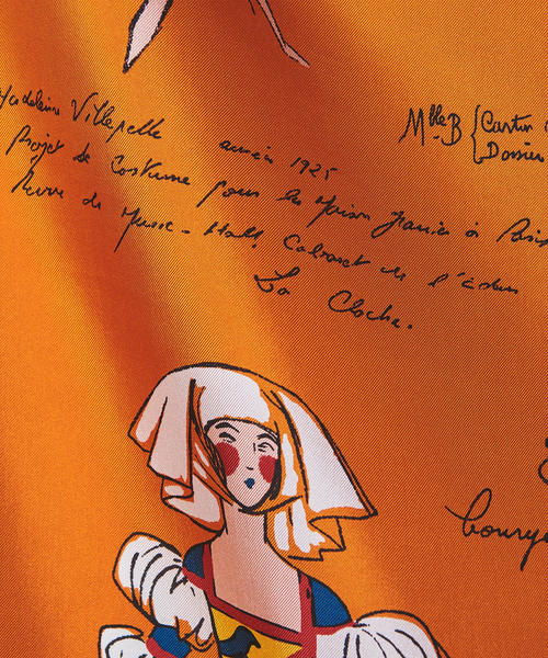 manipuri（マニプリ）の「＜manipuri（マニプリ）＞スカーフ L 18FW（バンダナ/スカーフ・レディース・オフホワイト/イエロー/ケリー/オレンジ/ピンク/ターコイズブルー・FREE）」の15枚目の写真