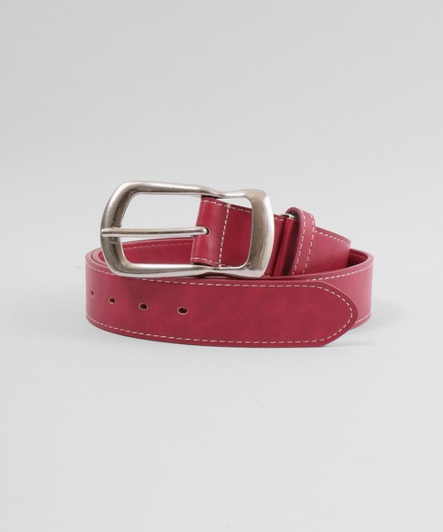 GLOBE SELECT（グローブセレクト）の「40ｍｍ PUレザー カラーベルト（ベルト・メンズ・ブラック/ブラウン/ブルー/アイボリー/キャメル/ワイン・FREE）」の6枚目の写真