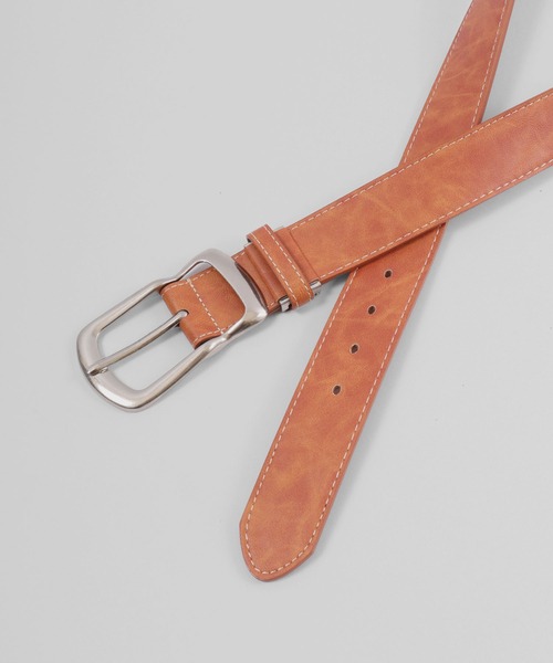 GLOBE SELECT（グローブセレクト）の「40ｍｍ PUレザー カラーベルト（ベルト・メンズ・ブラック/ブラウン/ブルー/アイボリー/キャメル/ワイン・FREE）」の13枚目の写真