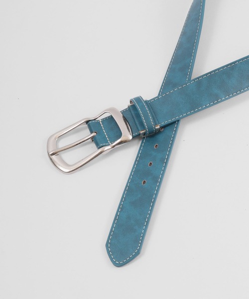 GLOBE SELECT（グローブセレクト）の「40ｍｍ PUレザー カラーベルト（ベルト・メンズ・ブラック/ブラウン/ブルー/アイボリー/キャメル/ワイン・FREE）」の12枚目の写真