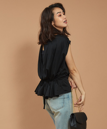 ブライトバックギャザープルオーバー