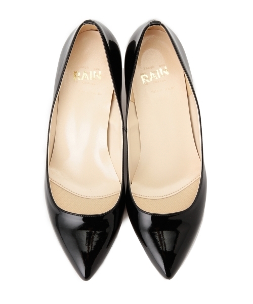 Ray BEAMS（レイビームス）の「Yale＋No.88 / レイン パンプス（パンプス・レディース・ブラック/ベージュ・23/22.5/23.5/25/24/24.5）」の4枚目の写真