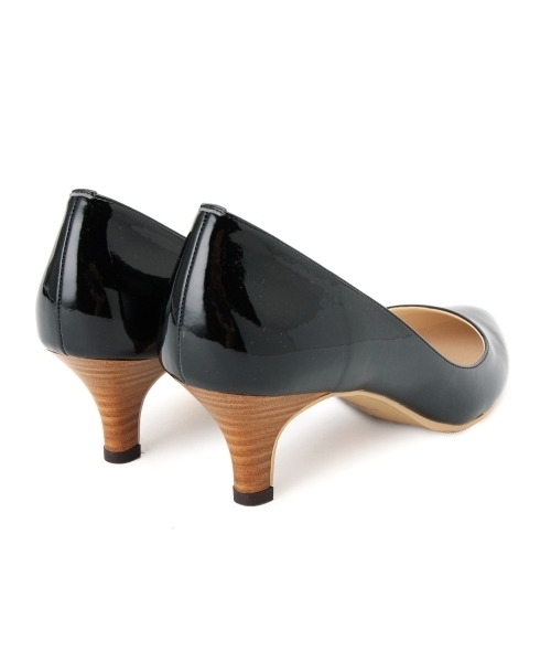 Ray BEAMS（レイビームス）の「Yale＋No.88 / レイン パンプス（パンプス・レディース・ブラック/ベージュ・23/22.5/23.5/25/24/24.5）」の5枚目の写真