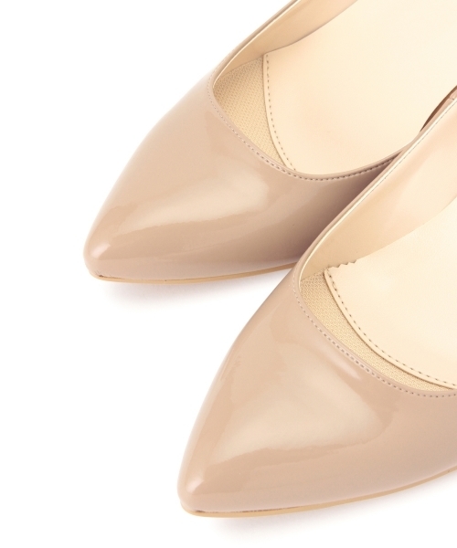 Ray BEAMS（レイビームス）の「Yale＋No.88 / レイン パンプス（パンプス・レディース・ブラック/ベージュ・23/22.5/23.5/25/24/24.5）」の6枚目の写真