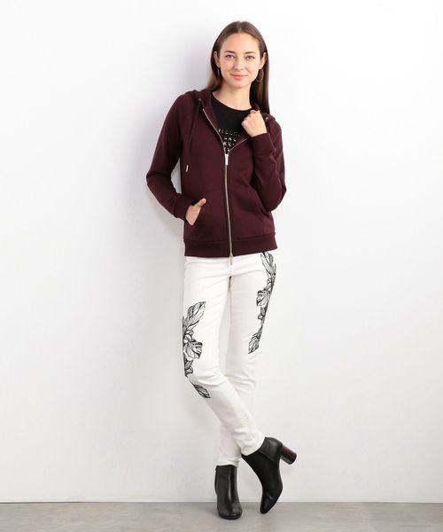 【A/X Armani Exchange】バック ロゴ プリント パーカー ♪ A/X Armani Exchange☆バックプリント ジップパーカー 送関込