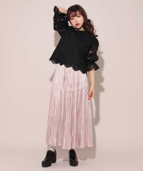 apres jour（アプレジュール）の「刺繍レース袖ボリュームブラウス【ZOZOTOWN限定アイテム】（シャツ/ブラウス・レディース・ブラック/オフホワイト/アイボリー・フリー）」の16枚目の写真