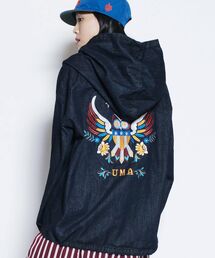 ALDIES�i�A�[���f�B�[�Y�j�́uOwl Denim Parka / �A�E���f�j���p�[�J�[�i�e�[���[�h�W���P�b�g�j�v