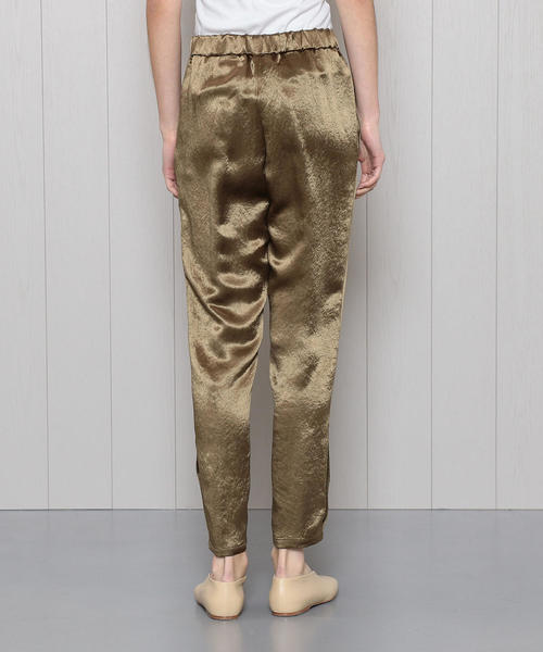 H　BEAUTY&YOUTH UNITED ARROWS（エイチビューティーアンドユースユナイテッドアローズ）の「＜H＞SATIN SLIT TROUSERS/パンツ（その他パンツ・レディース・パープル/モカ/ライム・SMALL/MEDIUM）」の8枚目の写真