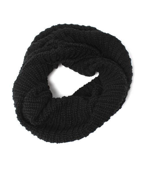 WEGO（ウィゴー）の「WEGO/プレーンニットスヌード（ストール/ショール・メンズ・ブラック/グレー/サックスブルー/ネイビー/ライトパープル/レッド/グリーン/ライトピンク・FREE）」の16枚目の写真