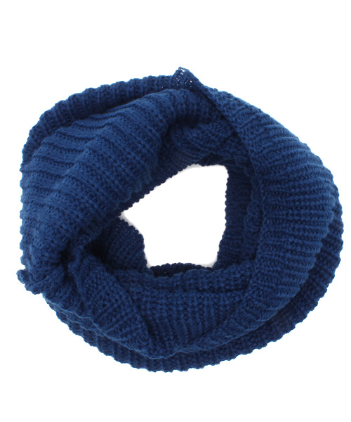 WEGO（ウィゴー）の「WEGO/プレーンニットスヌード（ストール/ショール・メンズ・ブラック/グレー/サックスブルー/ネイビー/ライトパープル/レッド/グリーン/ライトピンク・FREE）」の21枚目の写真