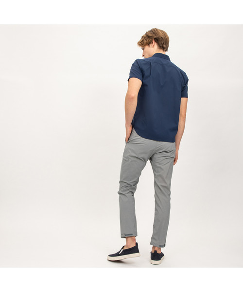 AIGLE（エーグル）の「WRハイクロング（チノパンツ・メンズ・ヘザーグレー/ダークネイビー・SMALL/MEDIUM/LARGE/LL）」の4枚目の写真